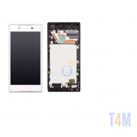 TOUCH+DISPLAY COM FRAME SONY XPERIA Z5 PREMIUM DUAL E6883 BRANCO